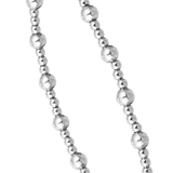 Women’s Stainless Steel Beaded Stretch Bracelet