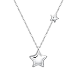 Women’s Stainless Steel Star Charm Necklace